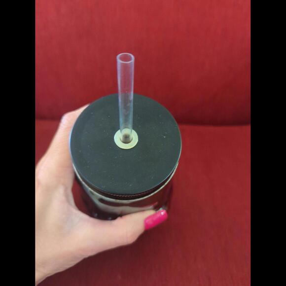 Glass Skull Cup with screw on lid - Picture 8 of 8